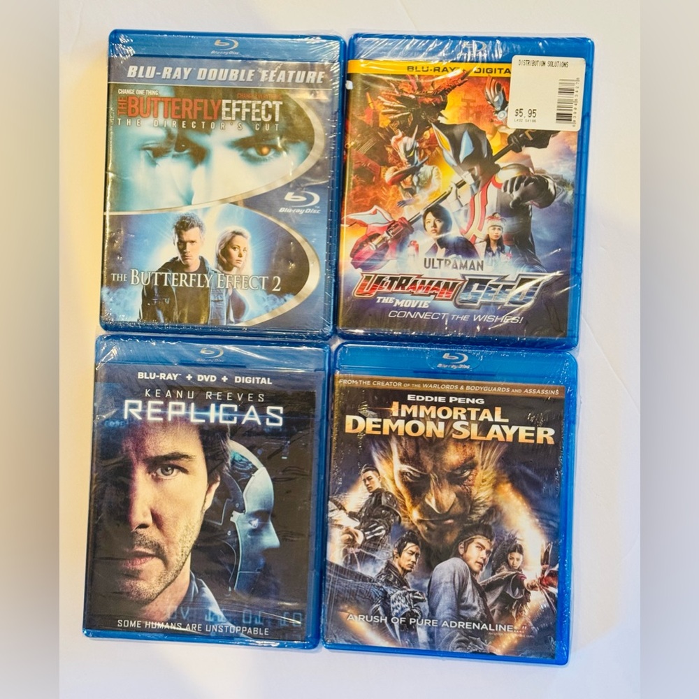 Blu-ray 4 DVD Movie Collection